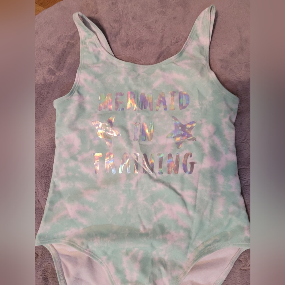 NWT Sweet Pineapple one piece bathing suit, girls sz. 12